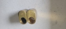 P-ONE BRASS ANDERSEN CYLINDER LOCK HOUSING ONLY-NO CYLINDER, NO KEYS