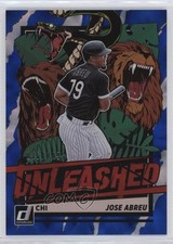 2021 Panini Donruss Unleashed Blue 36/249 Jose Abreu #UNL10 0k0a