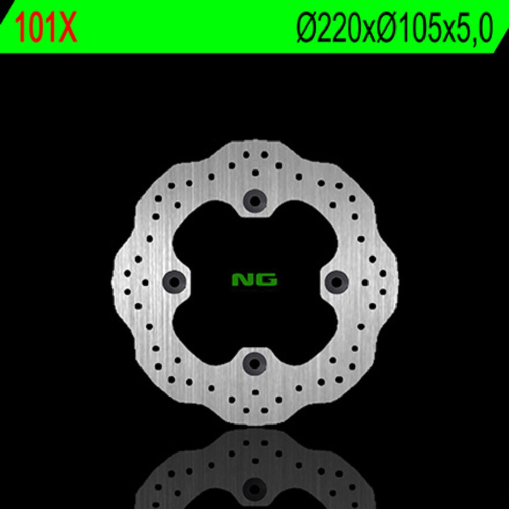 Free Shipping NG BRAKES Fixed Wavy Brake Disc For Motorcycle Parts