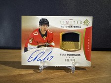 2025-26 SP Authentic Limited Auto Materials Evan Rodrigues #59 - 036/100