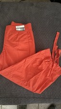 Red joggers straight leg. Size 2. Color red.