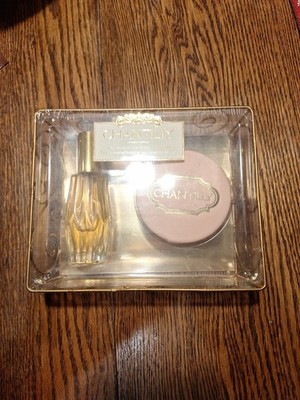 Chantilly Dusting Powder/Toilette Spray Set Sealed New