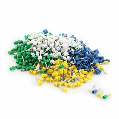 640pcs E1508 16AWG Insulated Tube Terminal Pin Electrical Connector  @zx