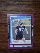 2024 Panini Donruss - Rated Rookie Cade Stover #304 Purple Press Proof (RC)