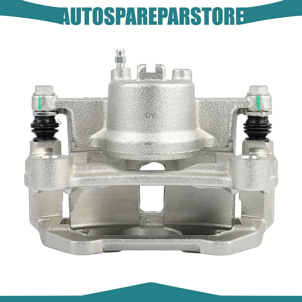 Brake Calipers w/ Bracket Front Pair For 2009-2020 Nissan Maxima V6 3.5L - Image 3 of 4