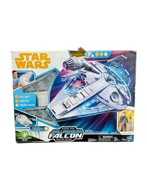 Star Wars Millennium Falcon Kessel Run Force Link 2.0 Disney Hasbro Worn Box 17 