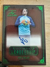 Jan Oblack 3/6 signed ULTIMATE LEADERS card