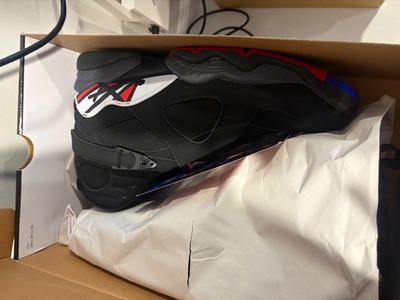 Jordan Air Jordan 8 Retro 2013 Playoff Black/Red/White 305381-061