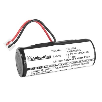 Akku-King Akku kompatibel zu Wella Xpert HS71 HS71 Profi HS75 - 1/UR18500L Accu
