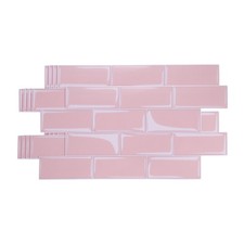 5pcs Wall Stickers 9.4"x4.7" for Furniture, Pink