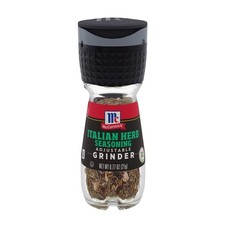 McCormick Italian Herb Seasoning Grinder, 0.77 Ounce (Pack of 6), black 