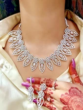 DC 99 Indian Jewelry New Beautiful Bollywood Bridal Fancy Ethnic Necklace Set
