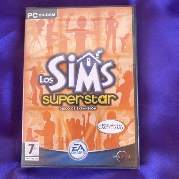 PC: Los Sims, Superstars. Original.