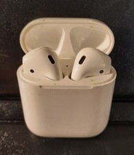 Apple AirPods 1st Generation In-Ear Headsets with Charging Case - White 1