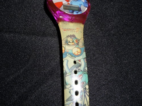 Reloj Pulsera Vintage Mega Man 7 Rockman Digital Vinilo Capcom 1995 Bandai - Imagen 4 de 14