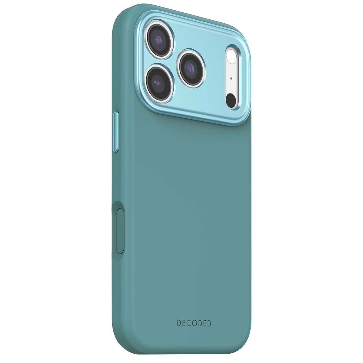 Coque Silicone Décodée pour iPhone 17 Pro Protection Fine et Antimicrobienne Bleu Minuit - 2