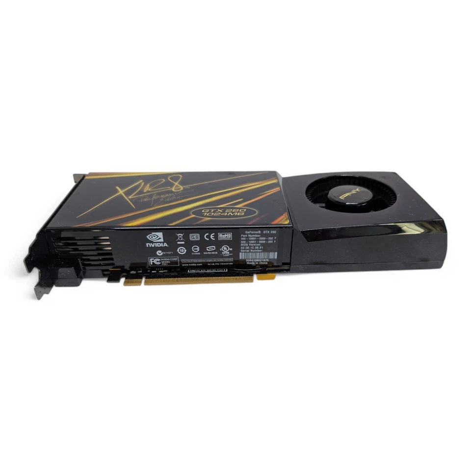 PNY VCGGTX280XPB Geforce GTX 280 1GB GDDR3 PCI Express 2.0 x16 HDCP 135-0127-000 - Bild 4 von 4