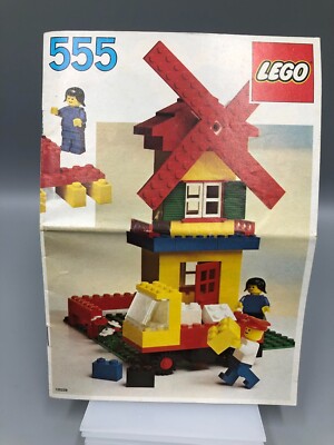 Lego 1981 Basic Building Set, 5+, 555, INSTRUCTION MANUAL ONLY