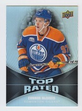 2016-17 UD OVERTIME HOCKEY CONNOR McDAVID RATED INSERT Upper Deck TR-1 Oiler