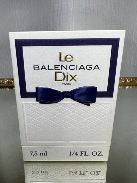 Le Dix Balenciaga pure parfum 7,5 ml. Vintage 1970. Sealed bottle