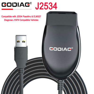 GODIAG GD101 J2534 Diagnostic Cable Support J2534 Passthru&ELM327 Diagnose J1979