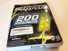 NERF Hyper 200-Round Refill Includes 200 Hyper Rounds, for Use Hyper Blasters, S
