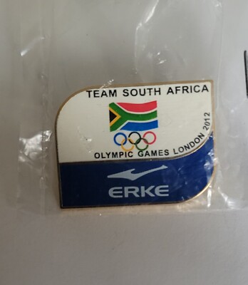 LONDON  2012  OLYMPIC  TEAM  SOUTH  AFRICA  NOC  PIN 