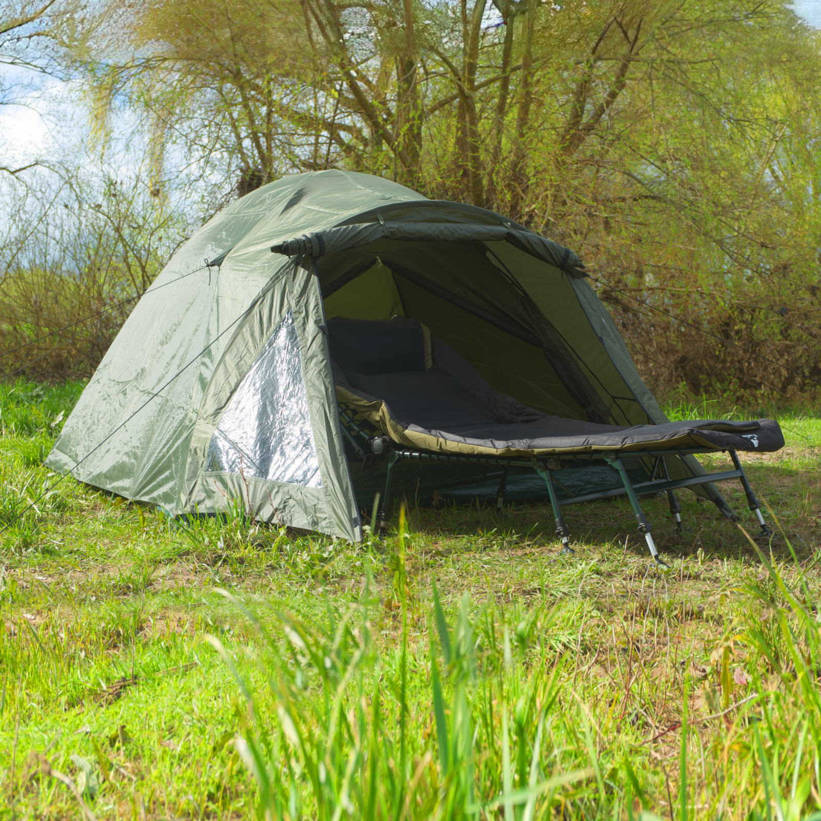 Tente Rapide ®, Tente De Pêche, Bivouac Pour 1 À 2 Personnes, Tente À