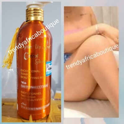 Light Up Secret Carrot  Glowing Body Lotion. Exceptional Toning Beautying 