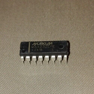 10 Pieces MAX232 MAX232CPE +5V-Powered, Multichannel RS-232 Drivers/Receivers