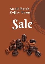 Small Batch roasted coffee beans 1kg Pouch