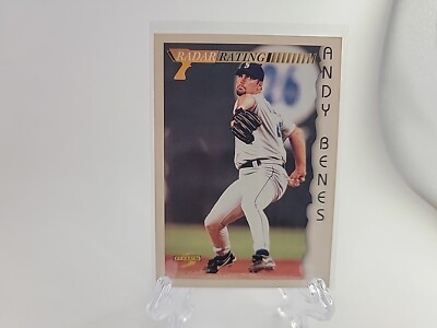 1996 Score - #198 Andy Benes Radar Rating Seattle Mariners