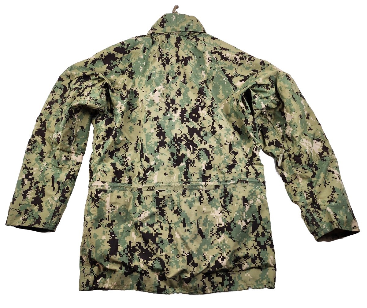 US Navy NWU Type III Working Uniform Parka Wet/Cold Weather Jacket