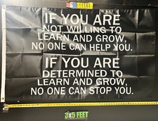 Motivation Flag FREE USA SHIP 23 Dorm Workout College Fitness Beer USA Sign 3x5'