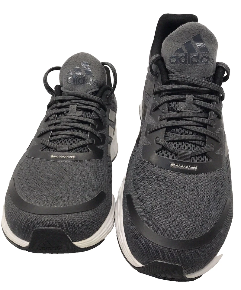 Adidas Mens Gray Duramo SL Running Shoes Sz 9 PWJ001004 Lightweight Comfortable - Image 2 of 4