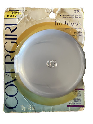 Covergirl Fresh Look Pressed Powder (330) Translucent Sable, NOS