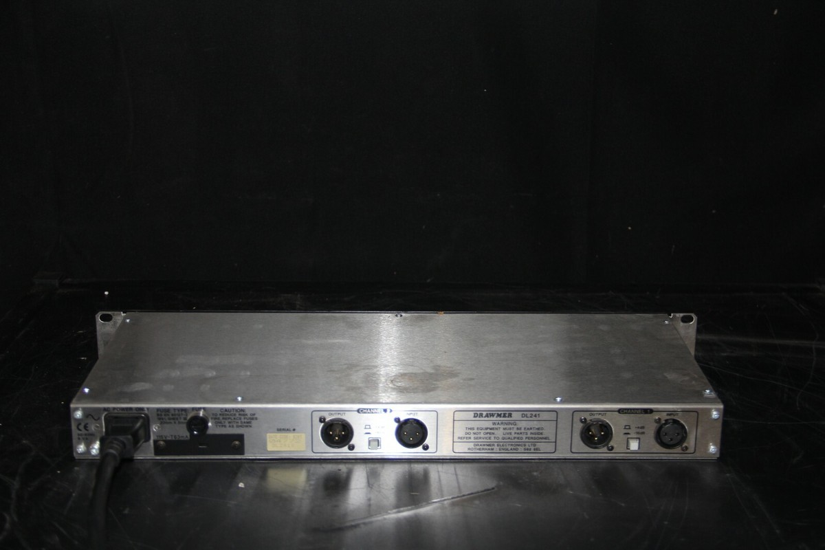 Drawmer DL241 Dual Auto Compressor DL 241 Tested | eBay