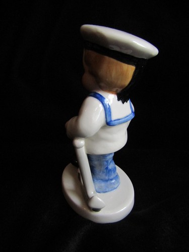 Sailor Boy w Anchor Figurine Goebel West Germany Vintage - Picture 2 of 7