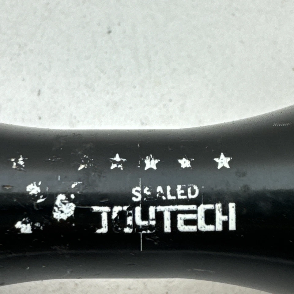 Buje delantero Joytech vintage 36 orificios tuercado 36h 1988 MTB negro 123 mm sellado A69 Foto 2 de 4