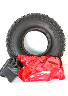 GOOD CARE 1x (4.10/3.50-5) Black Mobility Scooter, Wheelchair Tyre & Tube.