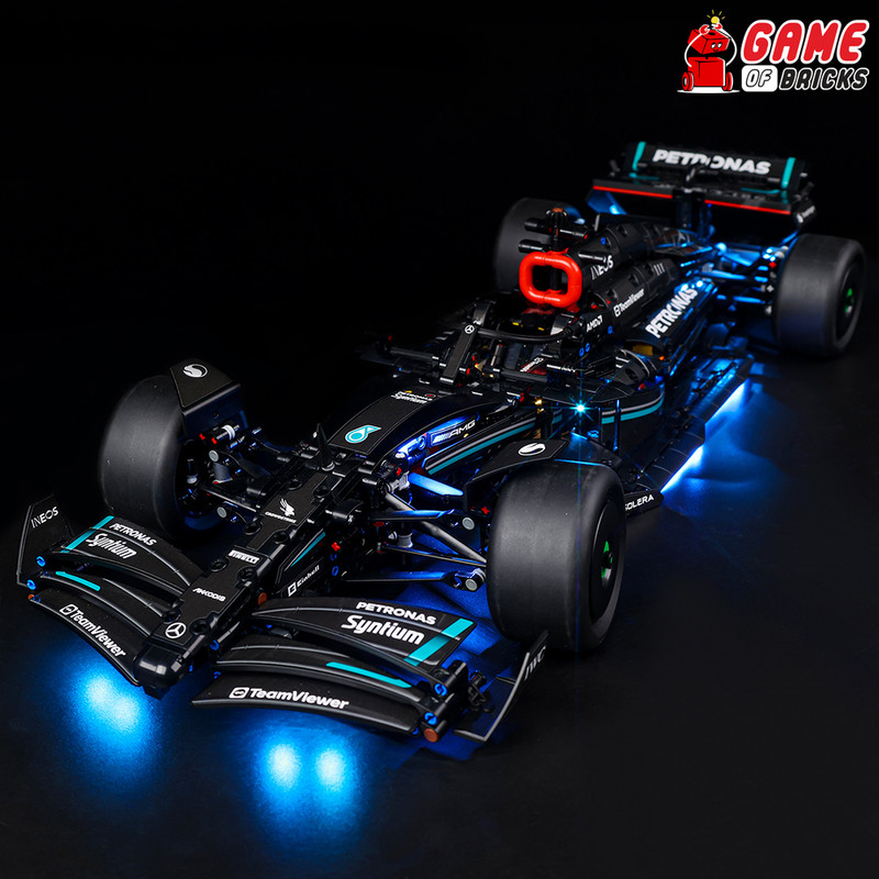 Light Kit for Mercedes-AMG F1 W14 E Performance - Compatible with LEGO® 42171