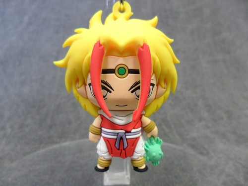 Yu Yu Hakusho NEW * Suzaku Clip * Blind Bag Opened Monogram Key Chain - 第 1/7 張圖片
