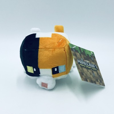minecraft calico cat plush