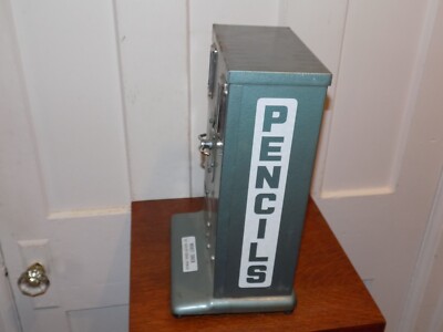 Vintage Harmon 5 Cent Pencil Vending Machine No Key | eBay