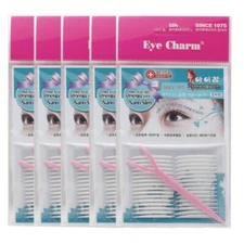 Eye Charm Magic Nano Slim Double Sided Eyelid 1mm Tape 5 Pouchs 160 pairs