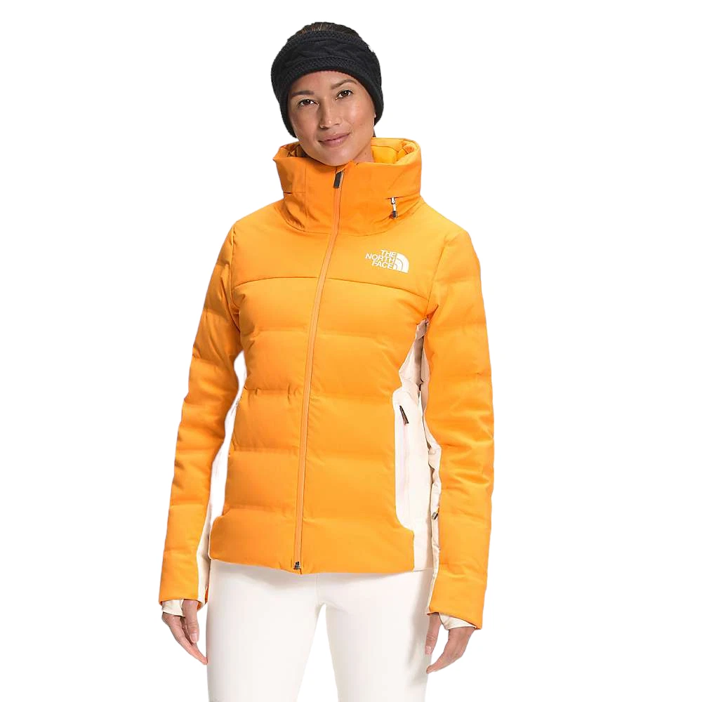 Women's The North Face Orange Amry 700 Down Waterproof Ski Jacket XL New $500