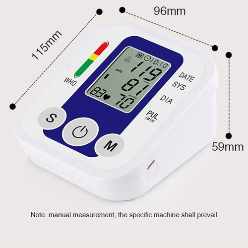 Digital Blood Pressure Automatic Monitor Upper Arm Cuff Blood Pressure Machine - Picture 8 of 15
