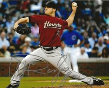 Wandy Rodriguez signed Houston Astros 8x10 photo autographed