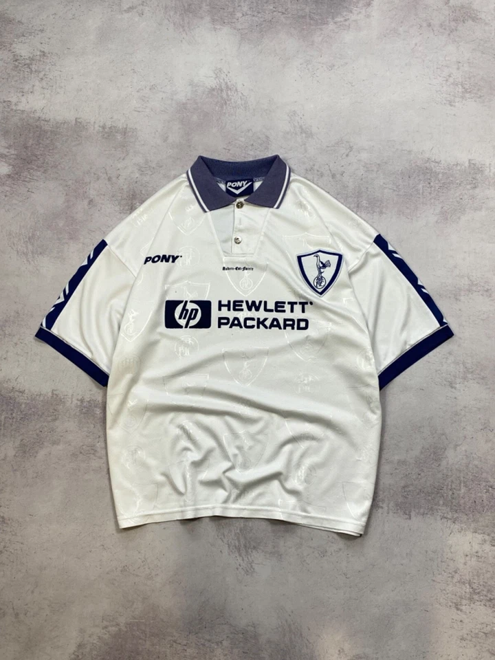 Camiseta deportiva vintage de los Pony Spurs Tottenham 1995/1997 local talla XL Foto 2 de 4
