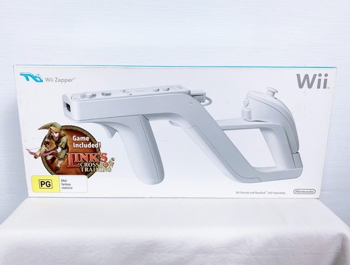 Nintendo Wii Link's Crossbow Training Wii Zapper Boxed Complete R4 PAL ...